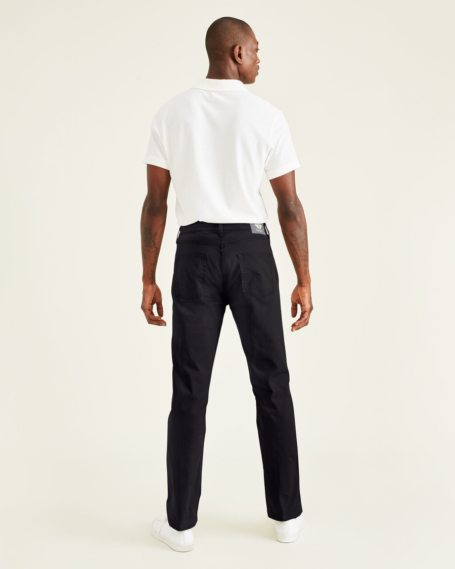 (image for) Sophisticated Jean Cut Pants, Straight Fit